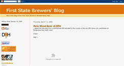 Desktop Screenshot of firststatebrewers.blogspot.com