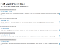 Tablet Screenshot of firststatebrewers.blogspot.com