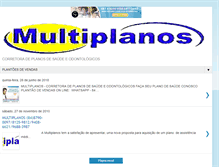 Tablet Screenshot of multiplanos.blogspot.com