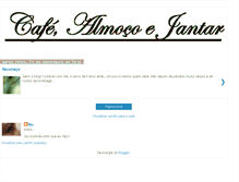 Tablet Screenshot of cafealmocoejantar.blogspot.com