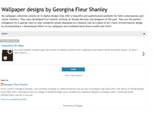 Tablet Screenshot of georginafleurshanley.blogspot.com