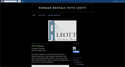 Desktop Screenshot of normanrentals.blogspot.com