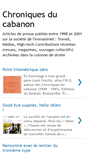 Mobile Screenshot of chroniques-cabanon.blogspot.com