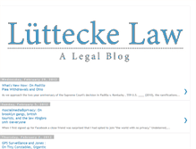 Tablet Screenshot of lutteckelaw.blogspot.com