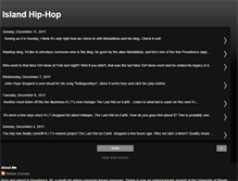 Tablet Screenshot of islandhiphop.blogspot.com