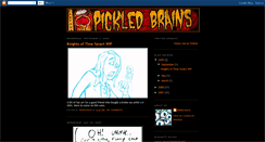 Desktop Screenshot of pickled-brains.blogspot.com