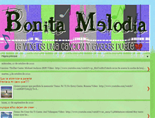 Tablet Screenshot of mibonitamelodia.blogspot.com