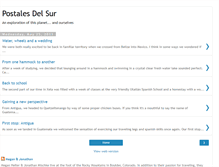 Tablet Screenshot of postalesdelsur.blogspot.com