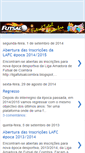 Mobile Screenshot of futsaltotalcoimbra.blogspot.com