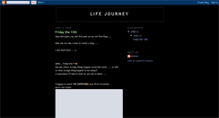 Desktop Screenshot of life-longjourney.blogspot.com