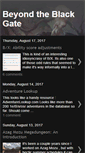 Mobile Screenshot of beyondtheblackgate.blogspot.com