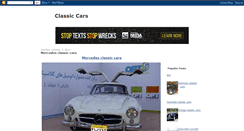 Desktop Screenshot of classic-car-2.blogspot.com