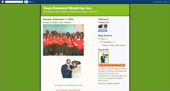 Desktop Screenshot of hoperenewal.blogspot.com