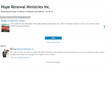 Tablet Screenshot of hoperenewal.blogspot.com