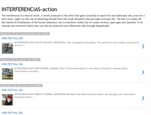 Tablet Screenshot of interferencias-action.blogspot.com