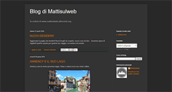 Desktop Screenshot of mattisulweb.blogspot.com