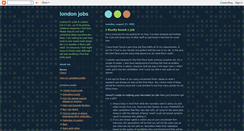 Desktop Screenshot of londonjobs.blogspot.com