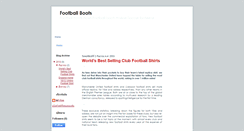 Desktop Screenshot of footballbootsroom.blogspot.com