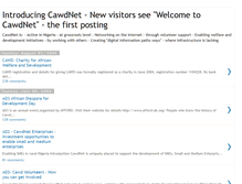 Tablet Screenshot of cawdnet-intro.blogspot.com