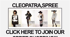 Desktop Screenshot of cleopatra-spree.blogspot.com