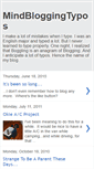 Mobile Screenshot of mindbloggingtypos.blogspot.com