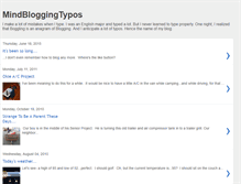 Tablet Screenshot of mindbloggingtypos.blogspot.com