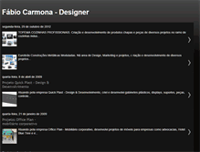 Tablet Screenshot of fabiocarmonadesign.blogspot.com