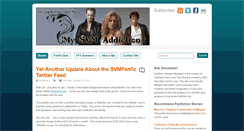 Desktop Screenshot of mysvmaddiction.blogspot.com