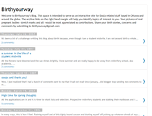 Tablet Screenshot of birthyourway.blogspot.com