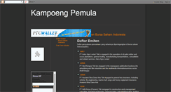 Desktop Screenshot of kampoengpemula.blogspot.com