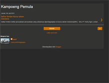 Tablet Screenshot of kampoengpemula.blogspot.com