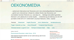 Desktop Screenshot of oekonomedia.blogspot.com