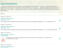 Tablet Screenshot of oekonomedia.blogspot.com
