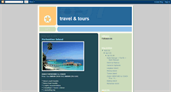 Desktop Screenshot of meizentravelandtours.blogspot.com