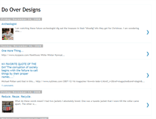 Tablet Screenshot of dooverdesigns.blogspot.com