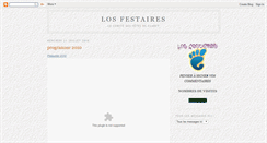 Desktop Screenshot of losfestaires.blogspot.com