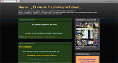 Desktop Screenshot of museodepintoresdelalma.blogspot.com