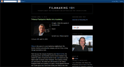 Desktop Screenshot of filmmaker101.blogspot.com