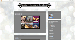 Desktop Screenshot of blushingambermakeup.blogspot.com