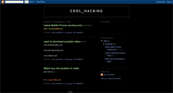 Desktop Screenshot of coolcodemania.blogspot.com