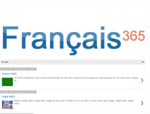 Tablet Screenshot of francais365.blogspot.com