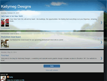 Tablet Screenshot of kellymegdesigns.blogspot.com