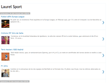 Tablet Screenshot of laurelsport.blogspot.com