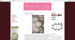 Desktop Screenshot of flutterbyecake.blogspot.com