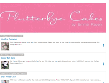 Tablet Screenshot of flutterbyecake.blogspot.com