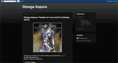 Desktop Screenshot of omegaimpure.blogspot.com