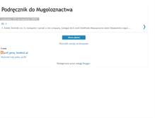 Tablet Screenshot of podrecznik-do-mugoloznactwa.blogspot.com