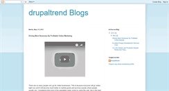 Desktop Screenshot of drupaltrend.blogspot.com