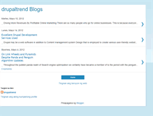 Tablet Screenshot of drupaltrend.blogspot.com