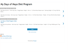 Tablet Screenshot of dietmayo.blogspot.com